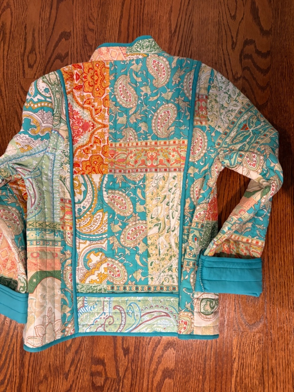 New open women’s fall patchwork jacket - Picture 9 of 9
